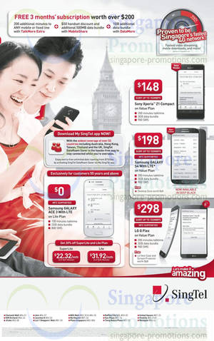 Featured image for (EXPIRED) Singtel Smartphones, Tablets, Home / Mobile Broadband & Mio TV Offers 15 – 21 Mar 2014