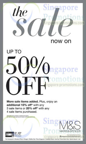 Featured image for (EXPIRED) Marks & Spencer SALE (Final Reductions!) 30 Apr 2014