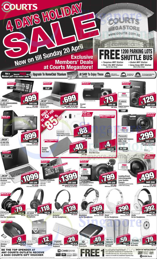 19 Apr Megastore Digital Cameras, Notebooks, Headphones, Panasonic, Canon, Sony, Acer, D-Link, Denon