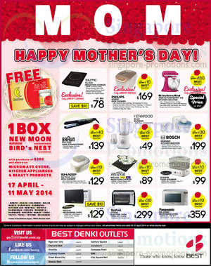 Featured image for (EXPIRED) Best Denki TV, Notebooks, Digital Cameras & Other Electronics Offers 17 – 21 Apr 2014