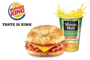 Featured image for (Over 10K Sold) Burger King 46% OFF Croissan’wich & Drink Redeemable @ 30 Outlets 9 Apr 2014