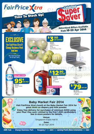 Featured image for (EXPIRED) NTUC Fairprice Electronics, Appliances, Groceries & Wines Offers 10 – 23 Apr 2014