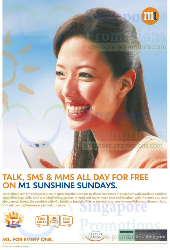 Free Talk, SMS, MMS, Sunshine Sundays