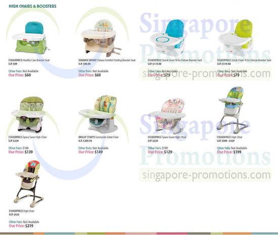 High Chairs n Boosters