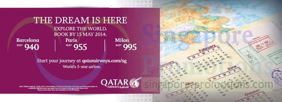 Qatar Airways 15 Apr 2014