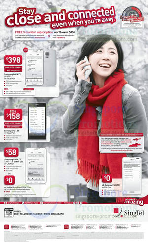 Featured image for Singtel Smartphones, Tablets, Home / Mobile Broadband & Mio TV Offers 19 – 25 Apr 2014