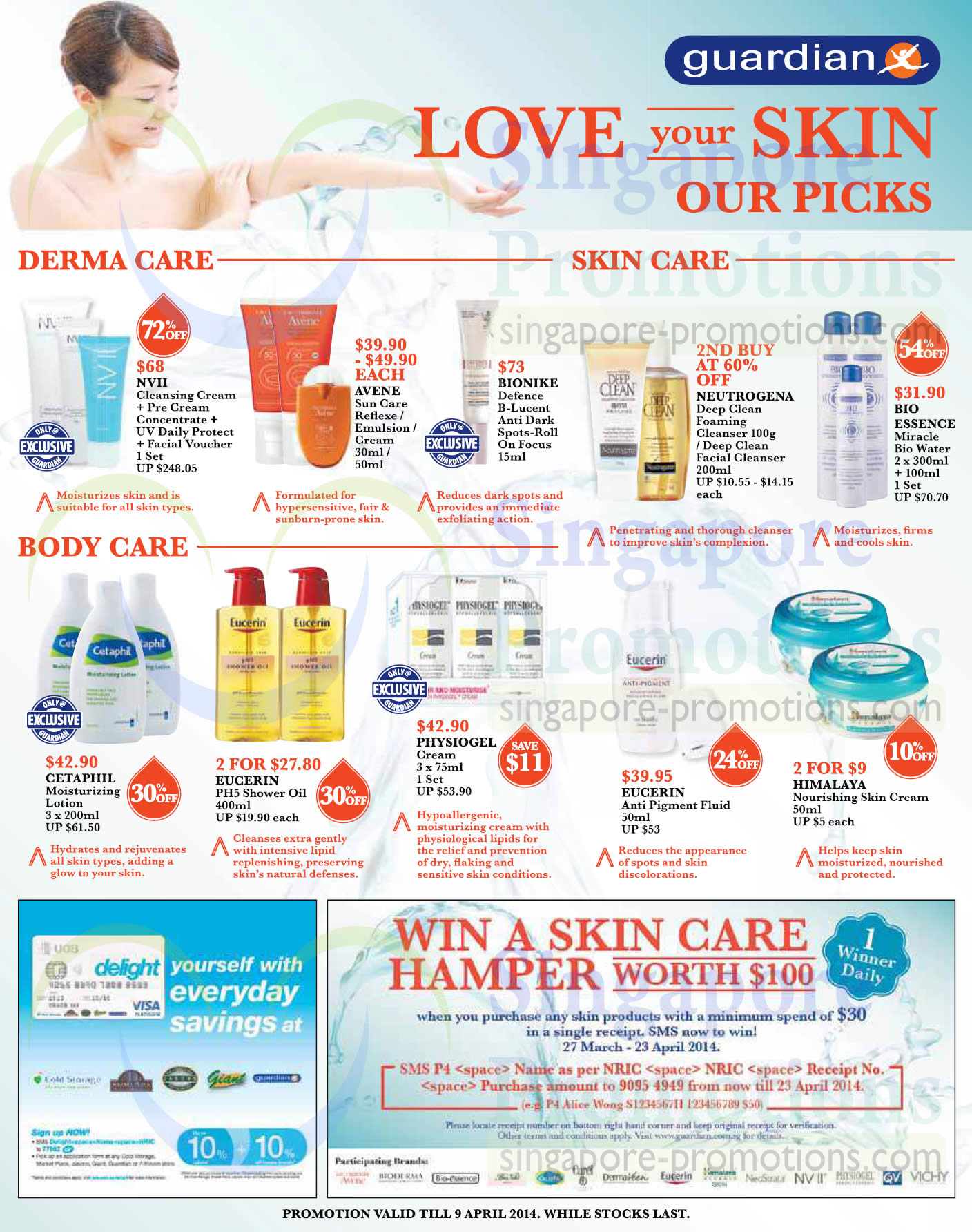 Featured image for Guardian Health, Beauty & Personal Care Offers 3 - 9 Apr 2014