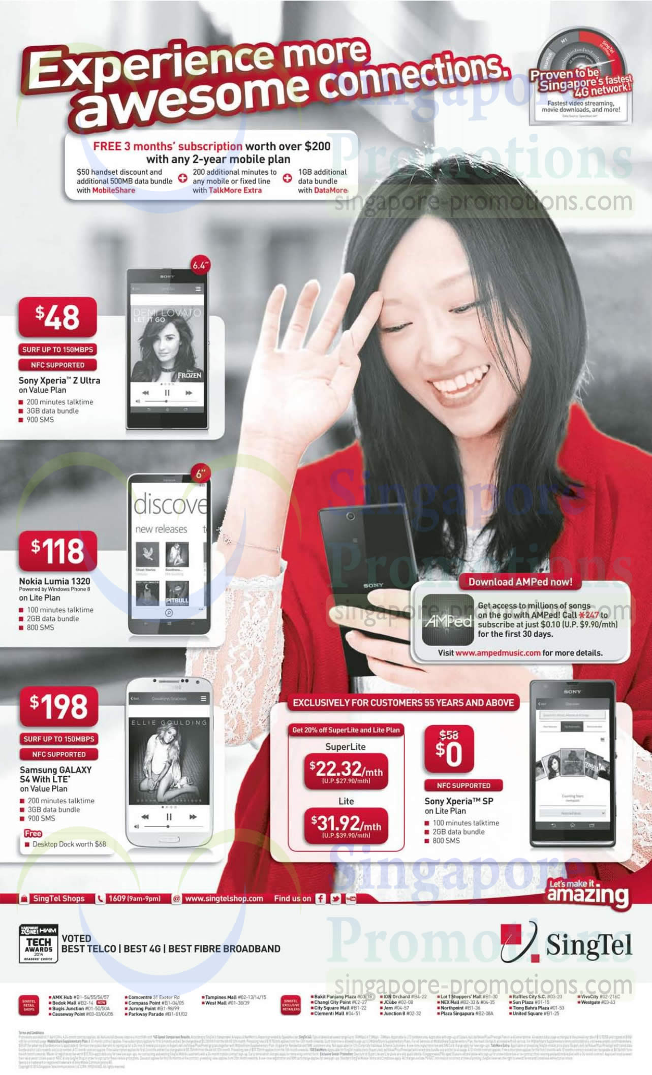 Featured image for Singtel Smartphones, Tablets, Home / Mobile Broadband & Mio TV Offers 5 - 11 Apr 2014