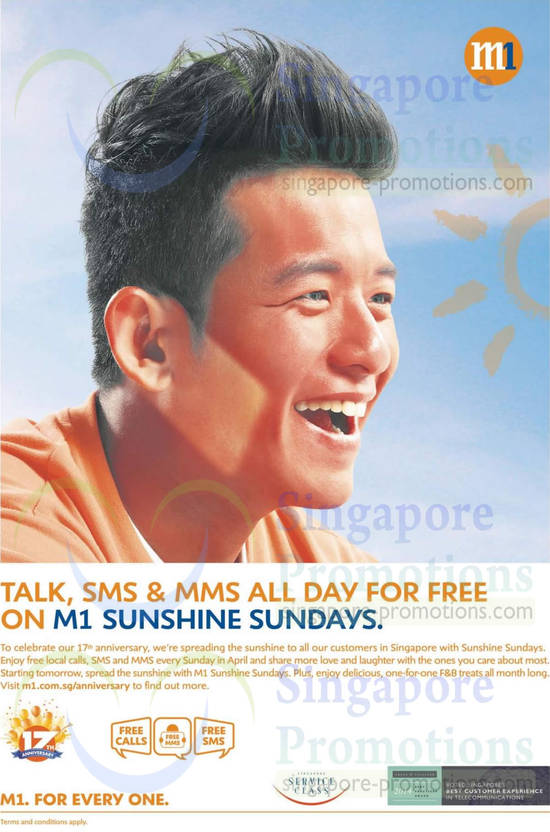 Sundays Free Talktime, SMS, MMS