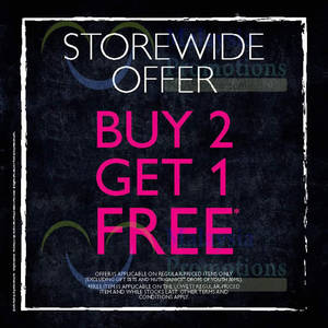 Featured image for (EXPIRED) The Body Shop Buy 2 Get 1 FREE Storewide Promo 25 – 27 Apr 2014