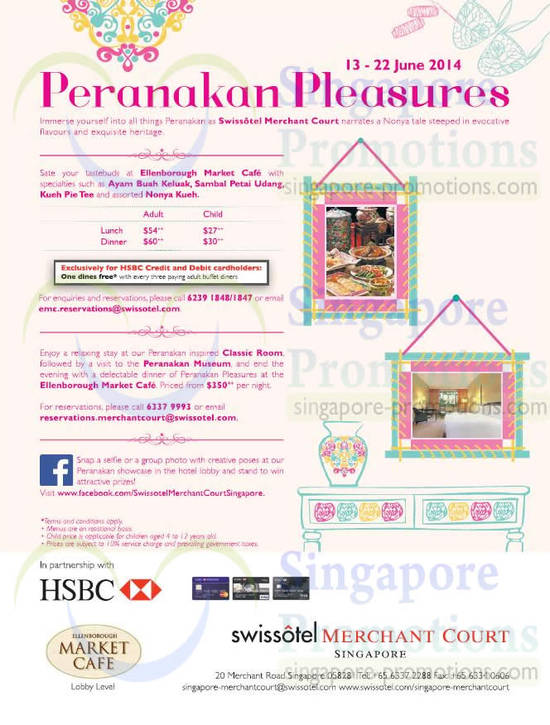 16 Jun One Dines Free, Peranakan Inspired Classic Room, Muesum