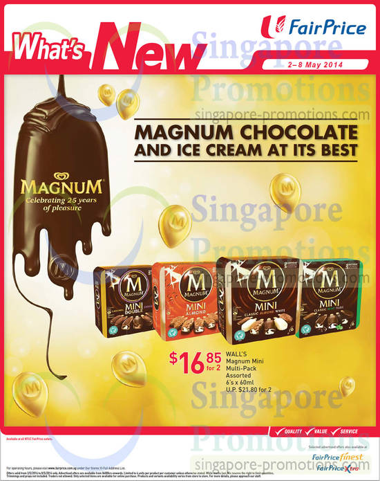 2 May Magnum Ice Cream