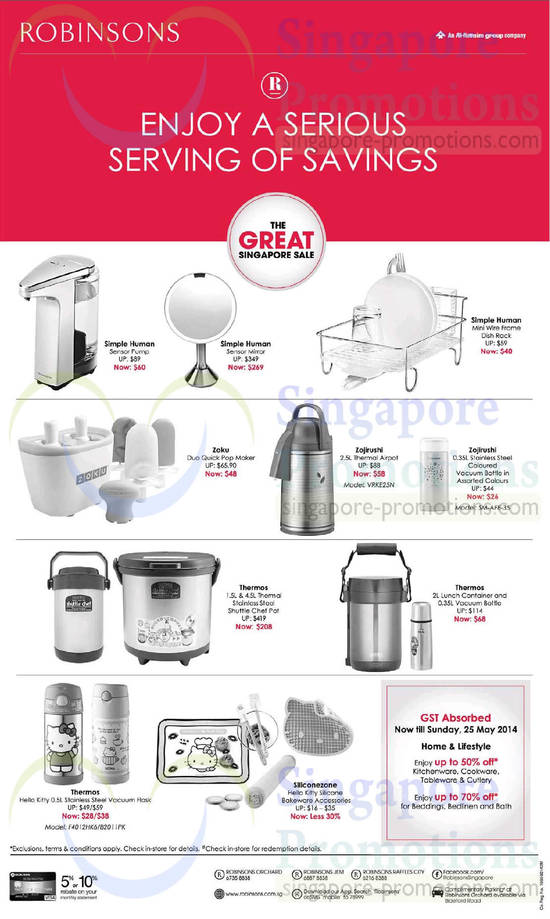 23 May Kitchen Appliances Thermal Airpot, ChefPot, Bakeware Accessories