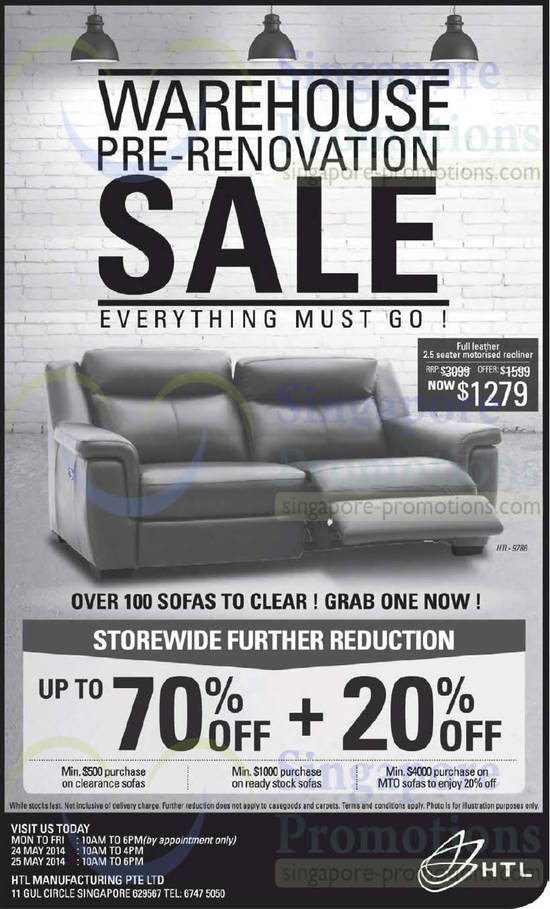 24 May 70 Percent Storewide Further Reduction