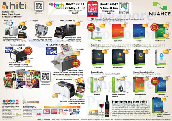 29 May ACE Peripherals ACE Bazaar Hiti Event Photo Printer, Plastic Card Printer, PDF Converter