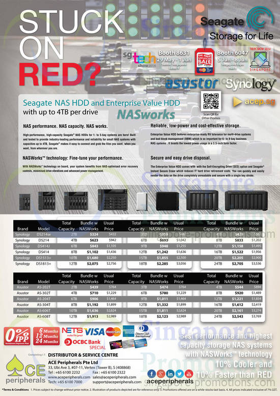 29 May ACE Peripherals Seagate NAS HDD, Enterprise Value HDD