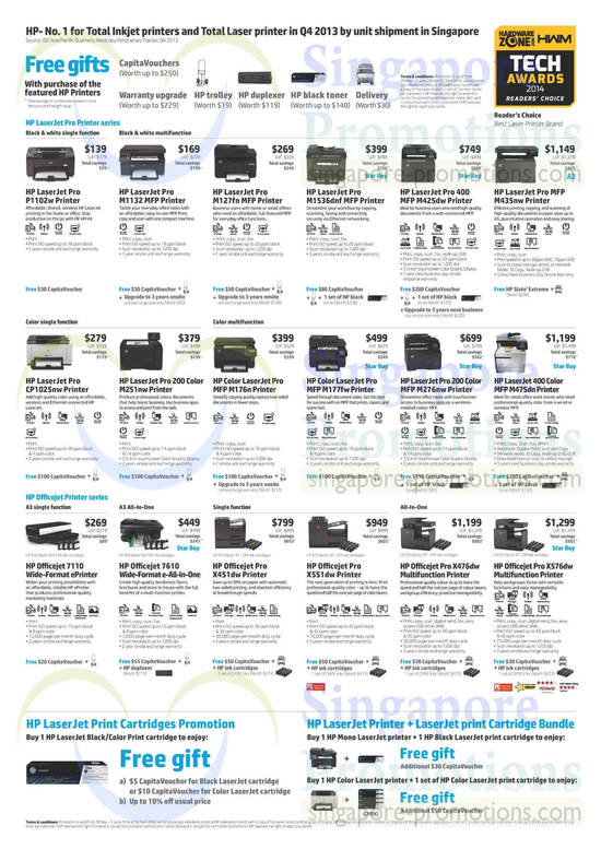 29 May HP Printers P1102w, M1132, M127fn, M1536dnf, M425dw, M435nw, CP1025nw, M251nw, M176n, M177fw, M276nw, M475dn