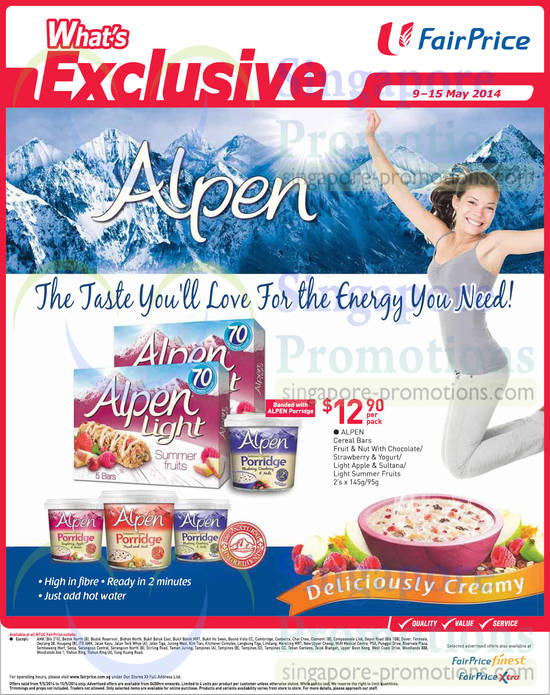 Alpen Cereal Bars