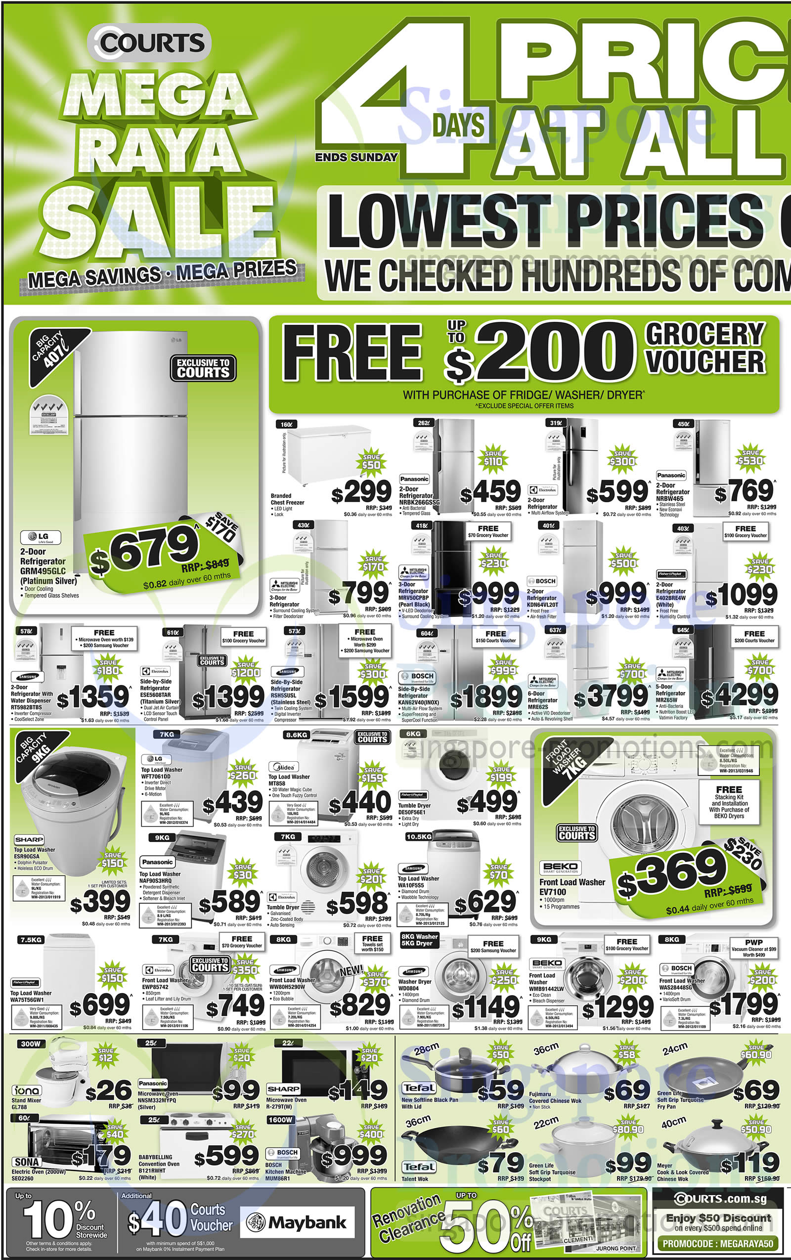 Featured image for Courts Mega Raya Sale Offers 29 May - 1 Jun 2014