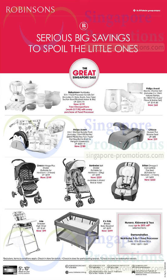 Baby Strollers, Bassinets, Chairs, Bonbebe, Graco, Ks Kids, Joie