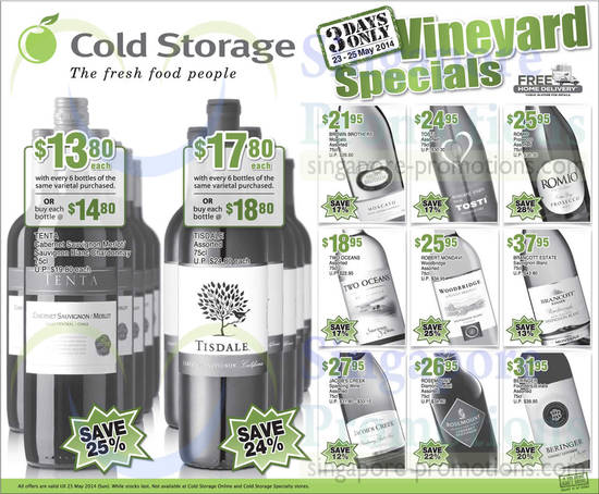 Cold Storage 23 May 2014