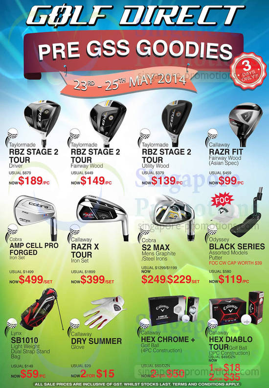 Golf direct 23 May 2014