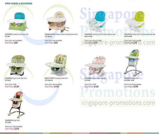 High Chairs n Boosters