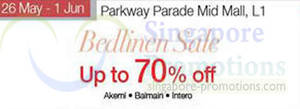 Featured image for (EXPIRED) Isetan Bedlinen SALE @ Parkway Parade 26 May – 1 Jun 2014