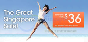 Featured image for (EXPIRED) Jetstar From $36 All-in Promo GSS Air Fares 26 May – 1 Jun 2014