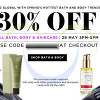 Featured image for (EXPIRED) Luxola 30% OFF Hair, Bath & Body (NO Min Spend) 2Hr Coupon Code 28 May 2014