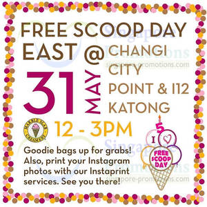 Featured image for Marble Slab Creamery FREE Scoop Day @ Changi City Point & 112 Katong 31 May 2014