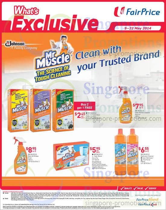 Mr Muscle Kitchen, Bathroom Cleaner