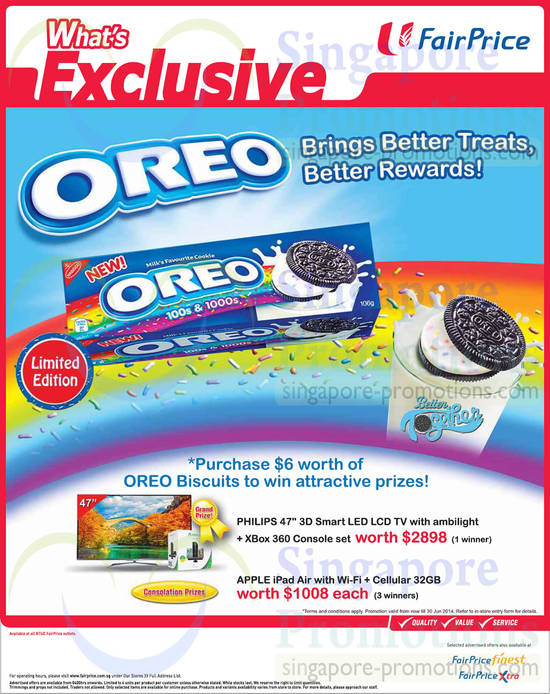 Oreo 100s n 1000s Cookie. Purchase n Win