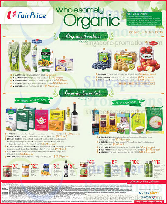 Organic Products, Organic Essentials, Wholesome Beverages, Grain Goodness