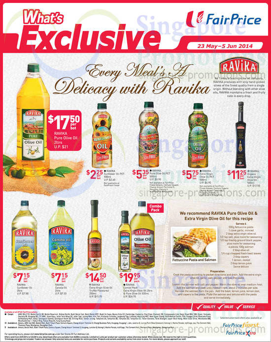 Ravika Olive Oil, Sunflower Oil, Canola Oil, Extra Virgin Olive Oil