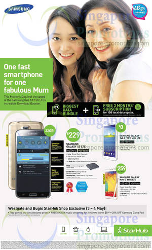 Featured image for (EXPIRED) Starhub Smartphones, Tablets, Cable TV & Mobile/Home Broadband Offers 3 – 9 May 2014