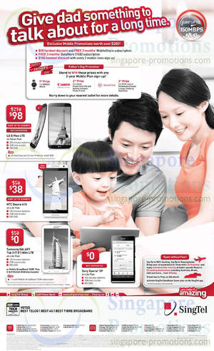 Featured image for (EXPIRED) Singtel Smartphones, Tablets, Home / Mobile Broadband & Mio TV Offers 31 May – 6 Jun 2014