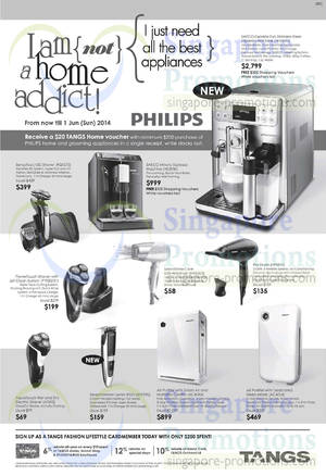 Featured image for (EXPIRED) Tangs Philips Home & Grooming Electronics Offers 13 May – 1 Jun 2014