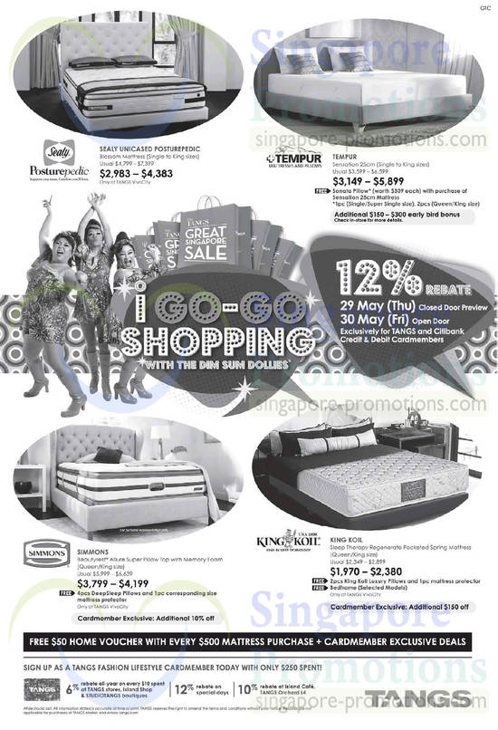 Tangs Bedding 29 May 2014