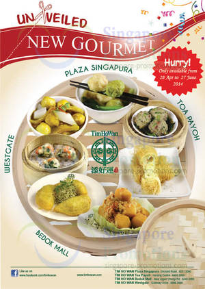 Featured image for Tim Ho Wan Adds Seven NEW Dim Sum Dishes 28 Apr – 27 Jun 2014