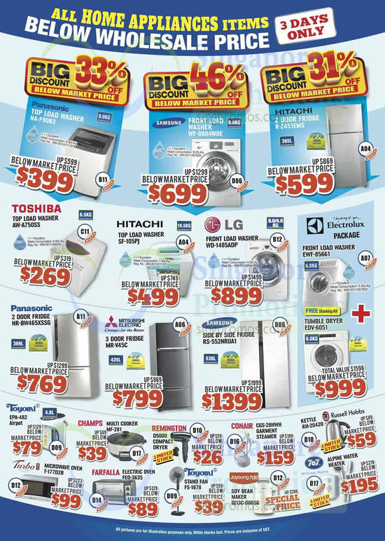 29 Jun Home Appliances, Washers, Fridges, Ovens