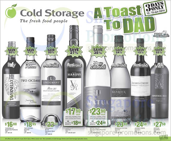 Cold Storage 13 Jun 2014