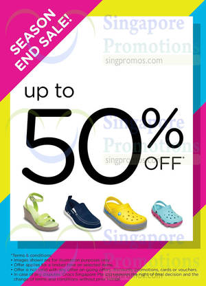 Featured image for (EXPIRED) Crocs End of Season Sale 30 Jun 2014