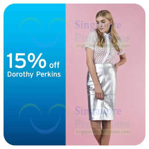 Featured image for (EXPIRED) Dorothy Perkins 15% OFF For Citibank Cardmembers 1 – 8 Jun 2014