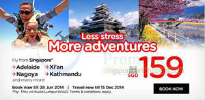 Featured image for (EXPIRED) Air Asia From $158 International Promo Air Fares 16 – 29 Jun 2014