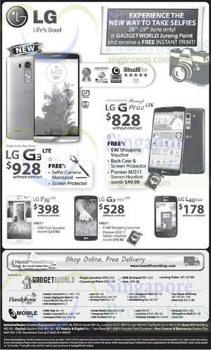 Featured image for LG Smartphones No Contract Offers 28 Jun 2014