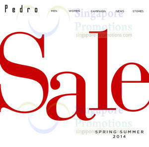 Featured image for (EXPIRED) Pedro End of Season SALE 13 Jun – 25 Jul 2014