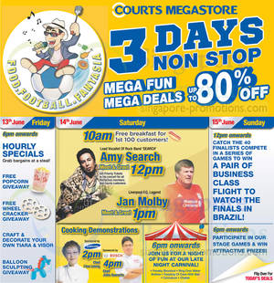 Featured image for (EXPIRED) Courts Mega Raya Sale Offers 14 – 15 Jun 2014