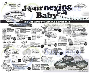 Featured image for (EXPIRED) Thomson Baby Journeying With Baby Fair @ Suntec 20 – 22 Jun 2014
