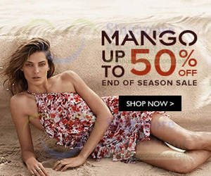 Featured image for (EXPIRED) Mango End of Season SALE 12 Jun 2014